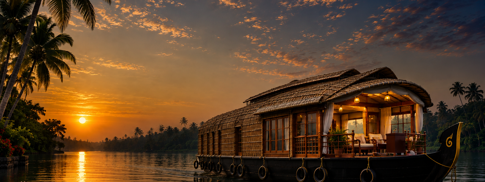 Kerala backwaters houseboat